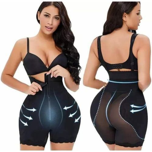 Paris Collection Gaine D'amincissement Ventre Et Fesse Très Efficace Original Pour Femme-Noir
