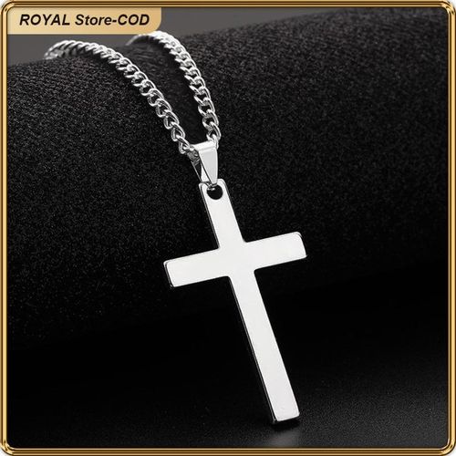 ASHION Pendentif En Croix Homme - Collier