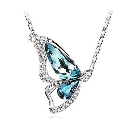 Ensemble de colliers papillon en cristal 3 en 1 pour femmes - Image 4