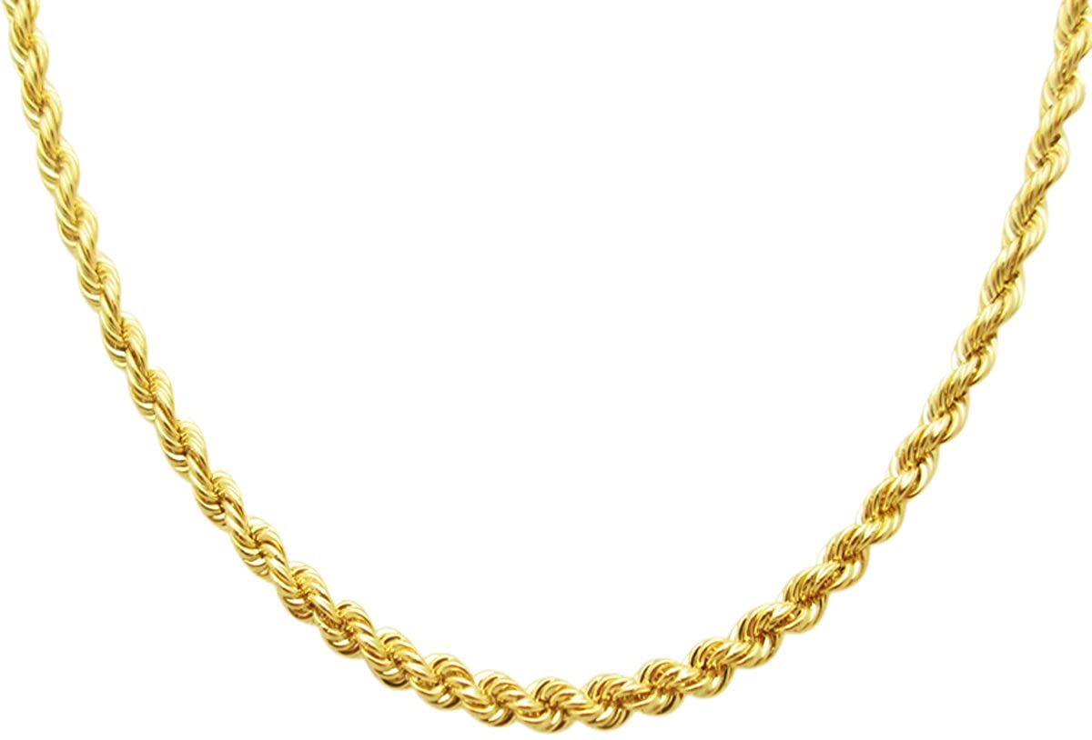 chaîne en or massif 18 K✨rope style dubaï 2022 - Image 4