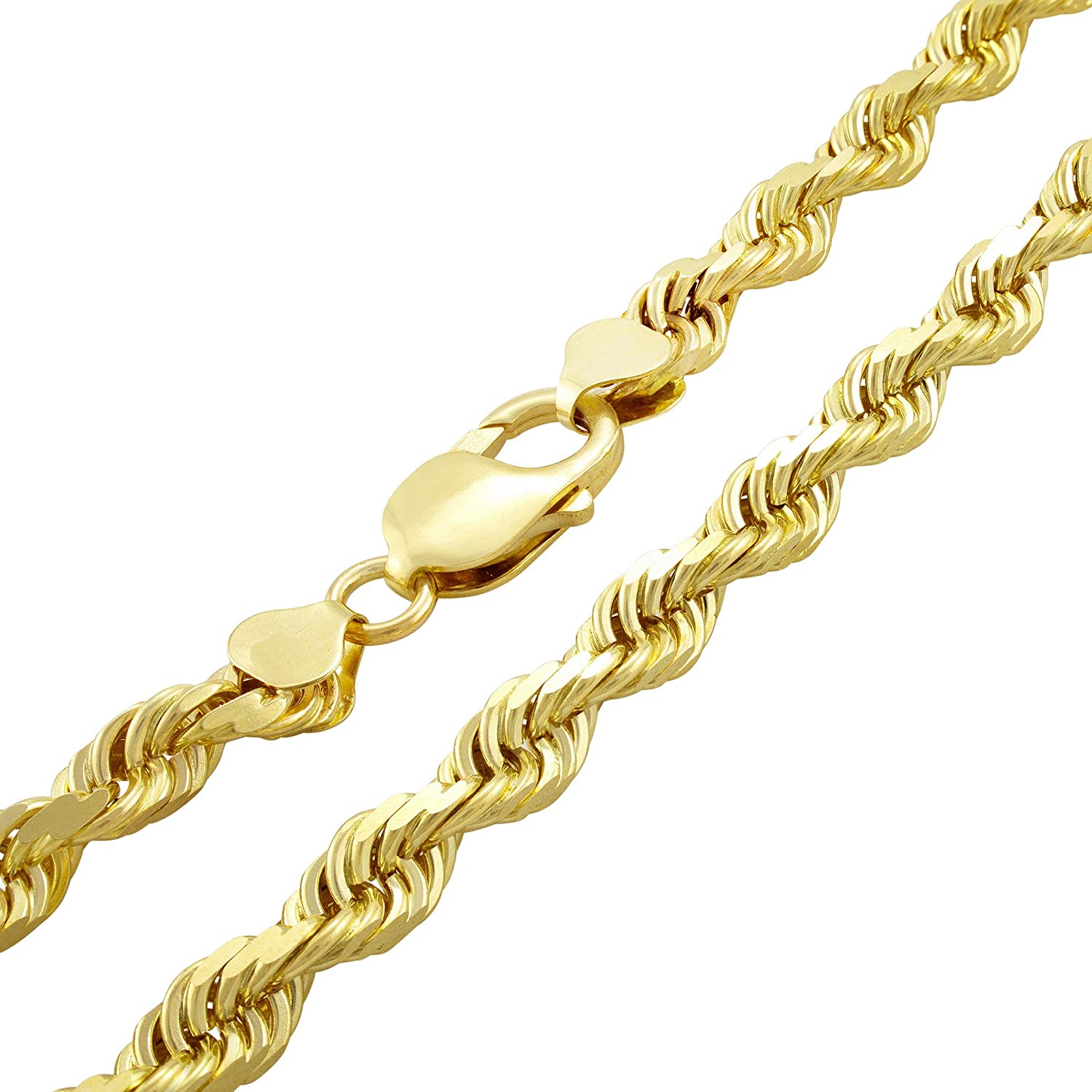 chaîne en or massif 18 K✨rope style dubaï 2022 - Image 7