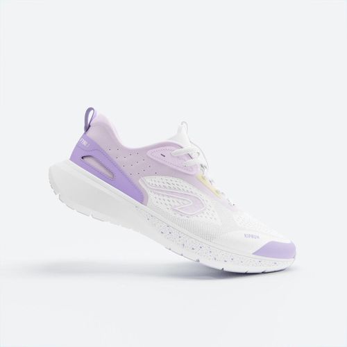 KALENJI by decathlon Chaussures De Running Femme, Kiprun Jogflow 190.1 Blanc Violet