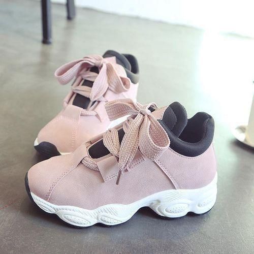 GALUIN Baskets tendance pour femmes GALUIN - Rose - miniature 2