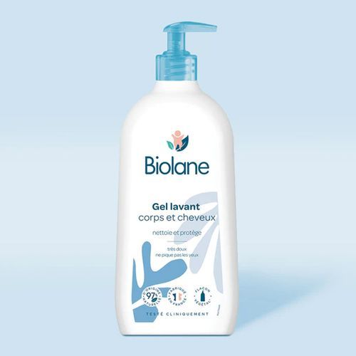 Biolane Gel Lavant Corps/Cheveux 750Ml