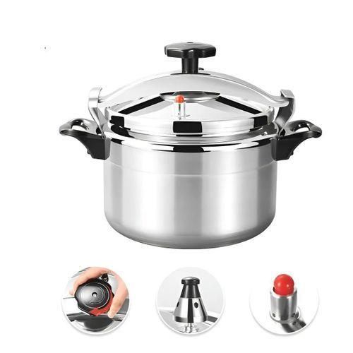 Cocotte Minute 7 Litres Autocuiseurs Aluminium avec Système Couvercle à Verrouillage Sécurisé, Double Poignée, Multicuiseur à Cuisson Convient pour Cuisinière à Gaz - miniature 3