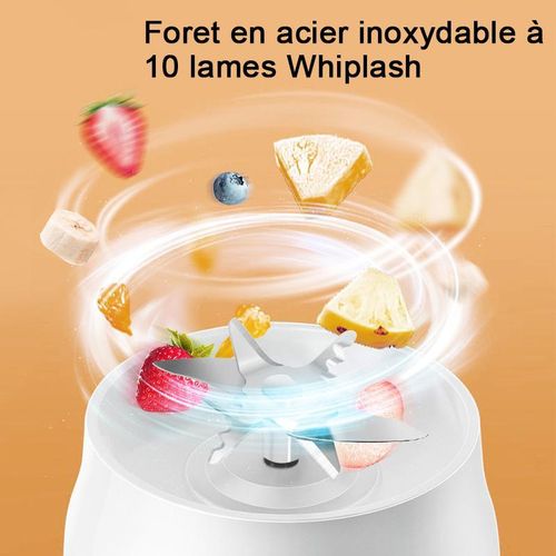 Petit presse-agrumes portable rechargeable avec fonction de broyage de glace - miniature 3
