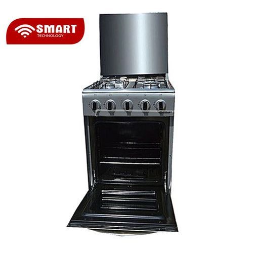 SMART TECHNOLOGY Cuisinière - Gaz 4 Feux Avec Four STC-5050S - Inox/Gris - Garantie 6 Mois - miniature 2
