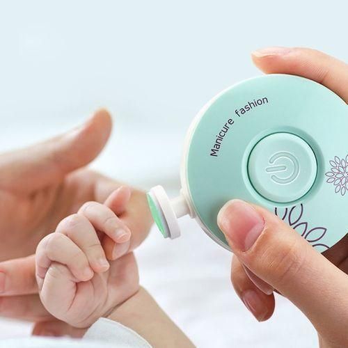 Coupe-ongles électrique Pour Bébé Vert, Facile à Couper, Adapté Aux Nouveau-nés