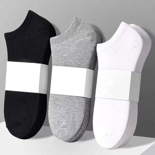 ALagzi 6 Paires De Chaussettes invisibles en coton de taille libre