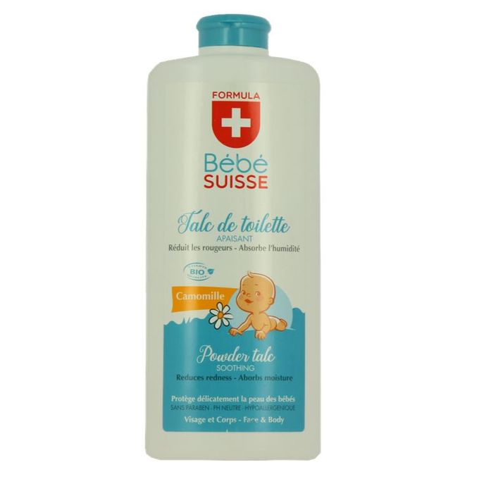 Gandour Talc Bebe Suisse Aux Extraits De Camomille 225G