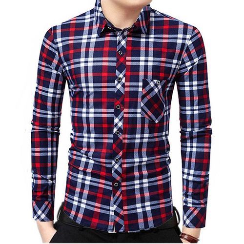 AIDAILU Chemises à Motifs Homme Chemise Homme à Manches Longues Chemise Décontractée Business à Bouton