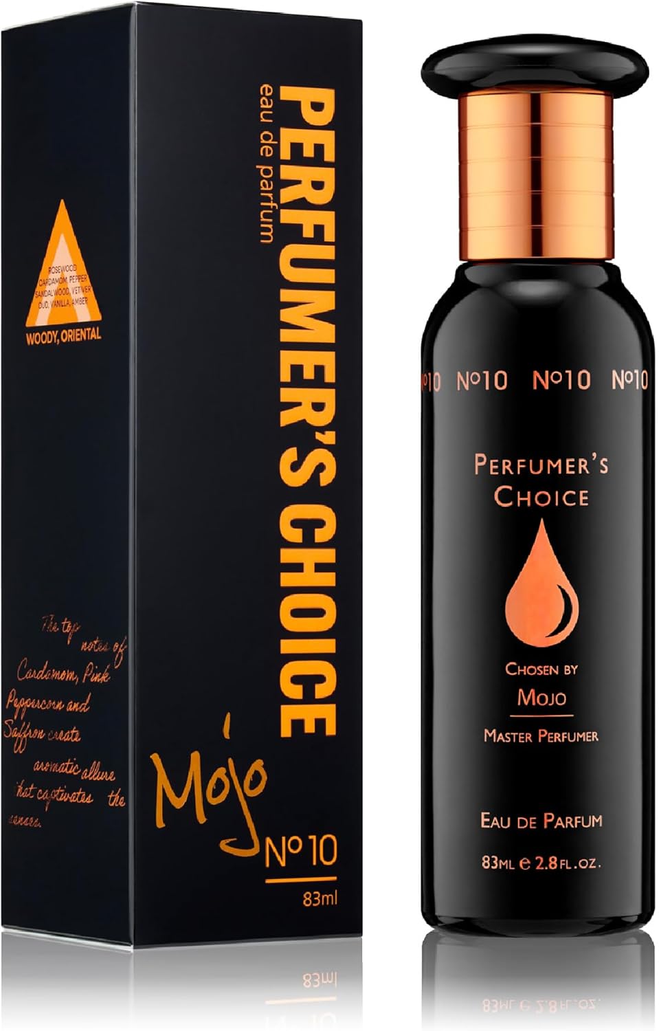 PERFUMER'S CHOICE N° 10 par Mojo Parfum pour homme. Eau de parfum pour homme 83 ml, Parfum de luxe