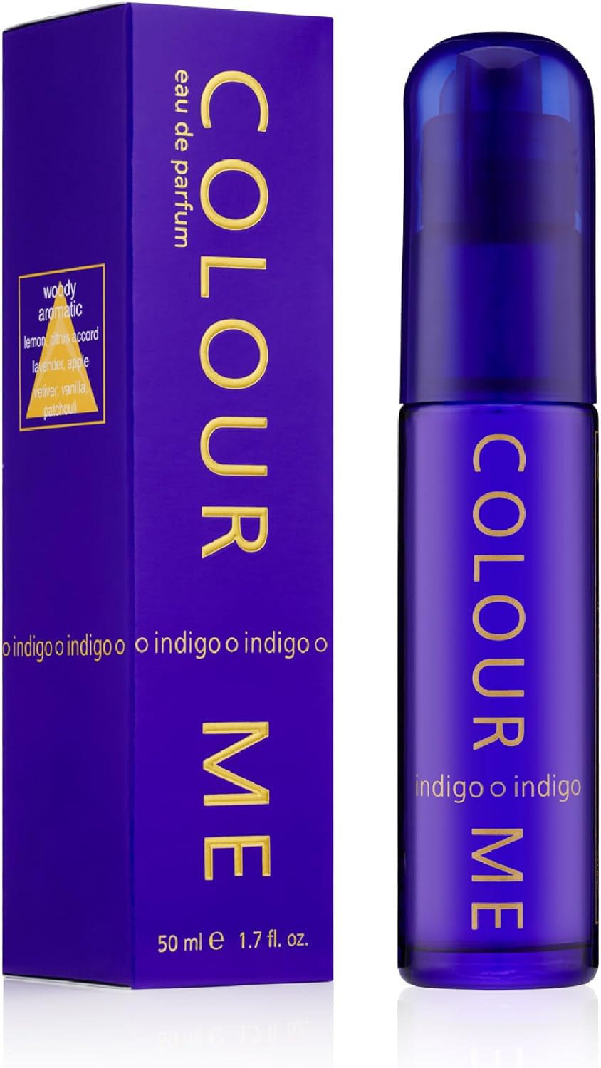 COLOUR ME Indigo Parfum pour femme. Eau de parfum 50 ml